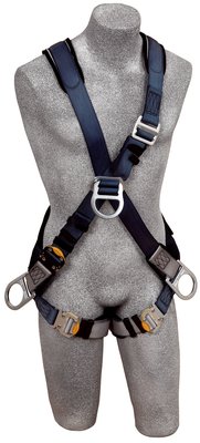 ExoFit™ Cross-Over Style Positioning Climbing Harness, QC/QC, Front, back & side D-rings, loops for belt, quick-connect buckles, 1108700 1108701 1108702 1108706, front