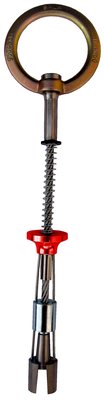 2190053 ANCHOR,CONCRETE,REUSABLECABLE D,PRO Concrete wedge anchor for 3/4" (19mm) hole with swiveling D-ring ANCHOR DEVICES & SYSTEMS, front