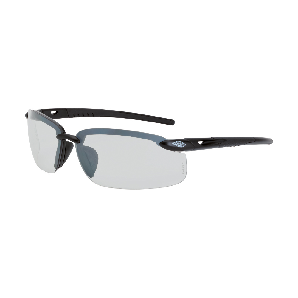 Crossfire RPG Eyewear Sunglasses Shiny Pearl Gray Frame Indoor Outdoor Lens 