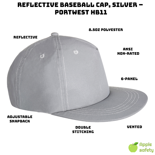       Significantly improves visibility     Durable reinforced stitching     Snapback Adjustable     Vented to improve air circulation     6 panel, 100% Polyester, 8.5oz.     ANSI 107 Non-rated