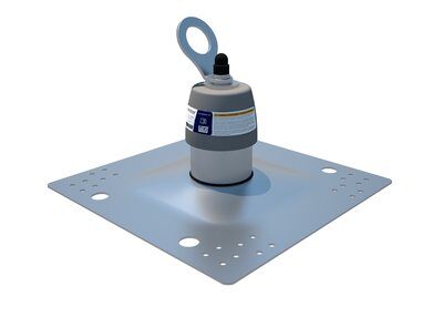 2100139 KIT,ANCHOR,ROOF,1 USERMEMBRANE,405X405H Membrane & Built-Up Roof Top Anchor, Membrane Roofs