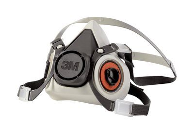 M™ Half Facepiece Reusable Respirator 6100/07024(AAD) Small 24 EA/Case 3M Product Number 6100, 3M ID 70070315539, UPC 50051131070245 3