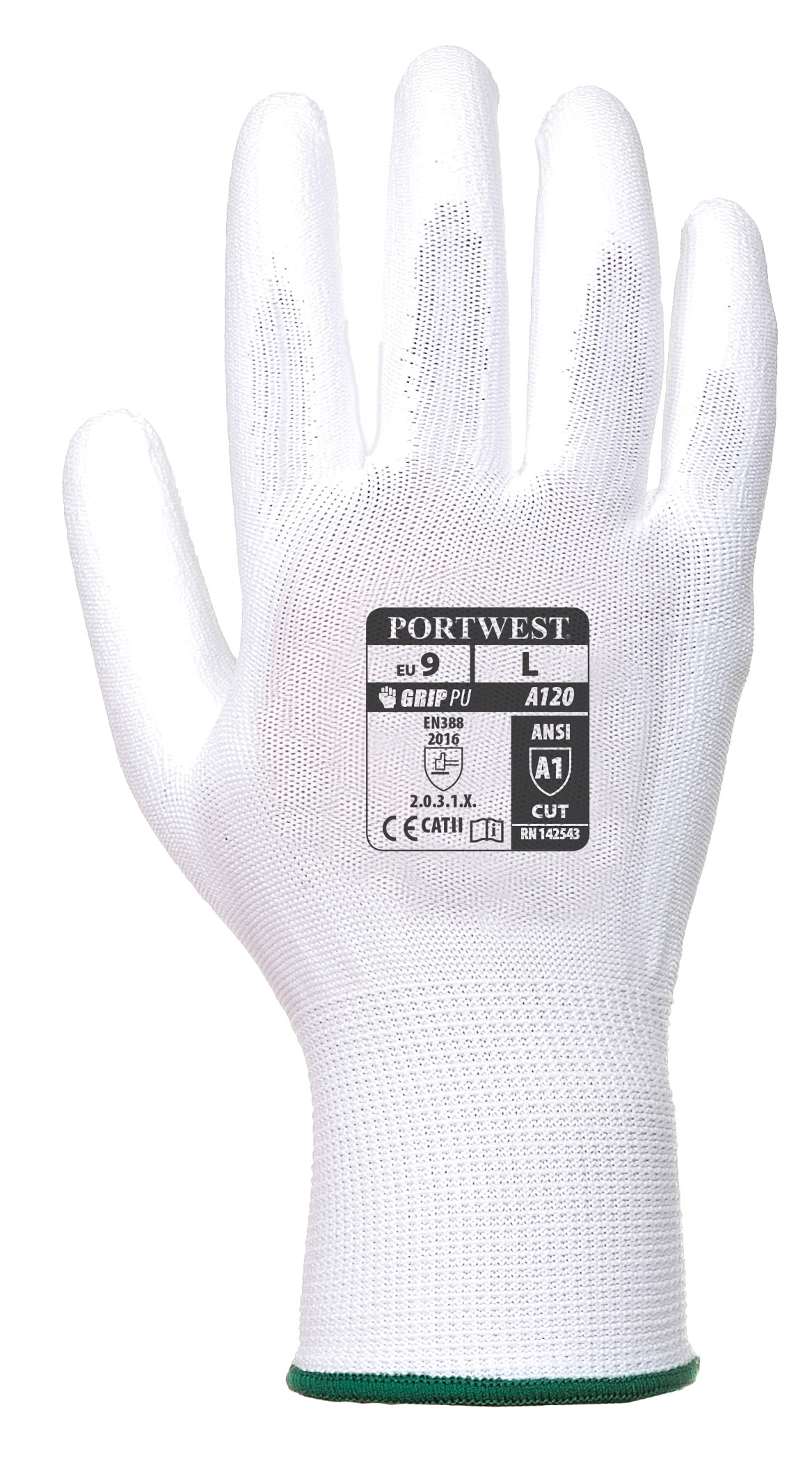 Portwest A120 Colourful Nylon PU Palm Coated Breathable Gardening Gloves 