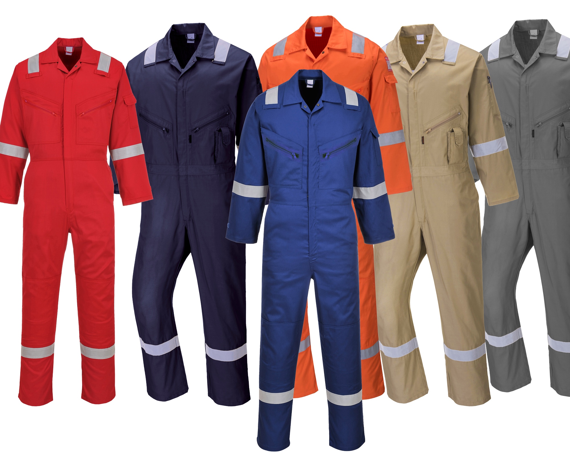 Portwest Mens Dubai Workwear Coverall Boilersuit 