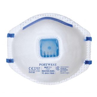 Portwest PW201 N95 Respirator with Exhalation Valve