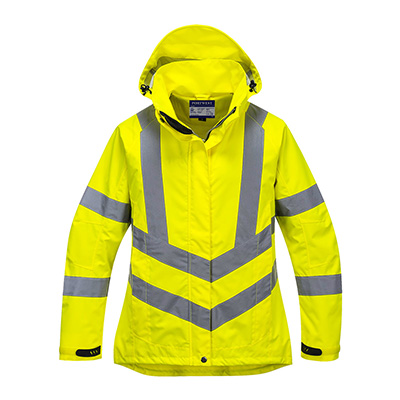 LW70 Women's Hi-Vis Breathable Jacket Yellow